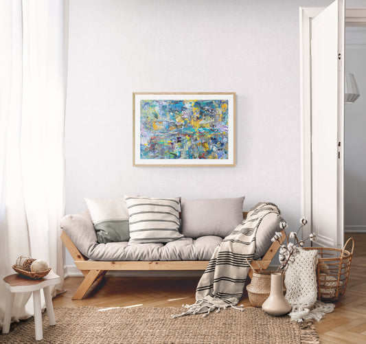 Earth, Wind And Desire | Paper Print