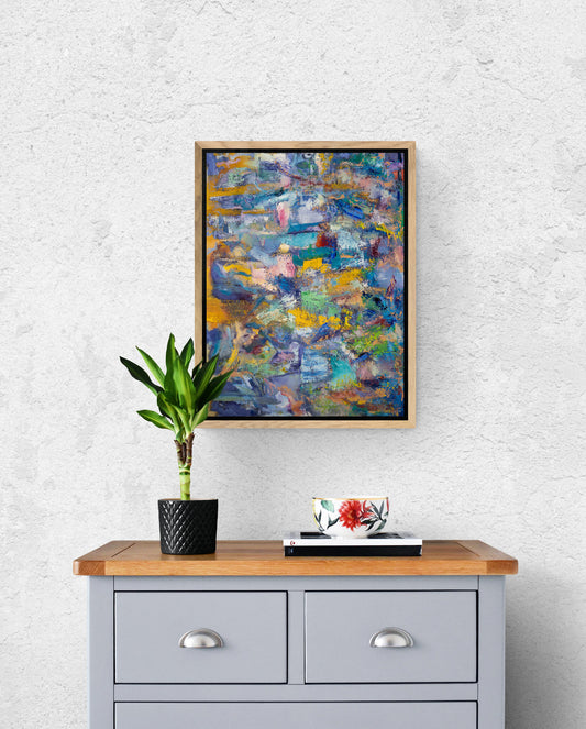 In The Haze | Stretched Canvas Print