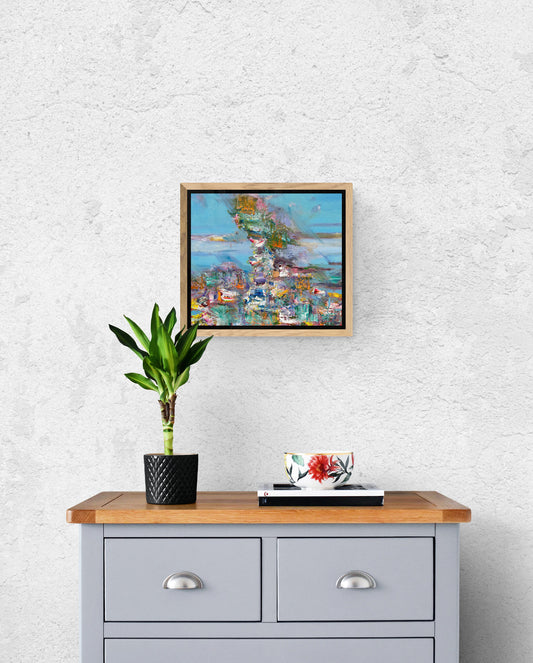 Restless Heart Of The Ocean | Stretched Canvas Print