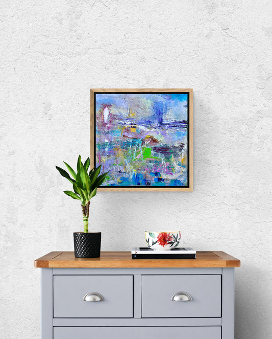 Skies Over the Unseen Land | Stretched Canvas Print