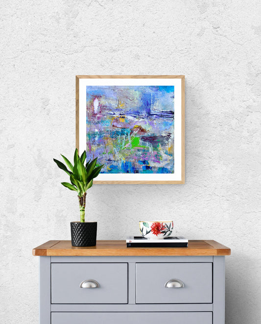 Skies Over the Unseen Land | Paper Print