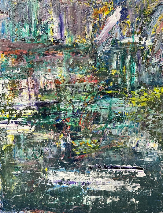 Rhapsody of Reflection| Stretched Canvas Print