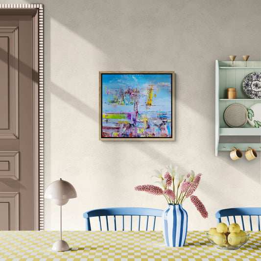 1770 Dawn Of Discovery | Stretched Canvas Print