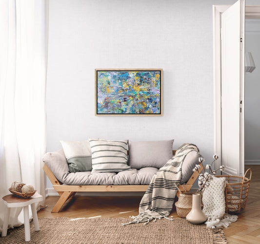 Earth, Wind And Desire | Stretched Canvas Print