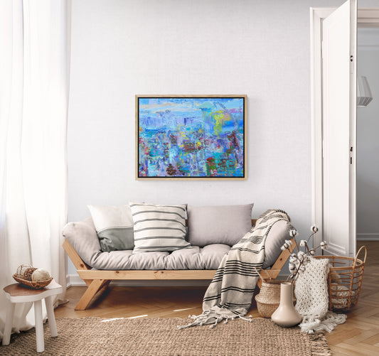 Endless Scene | Stretched Canvas Print