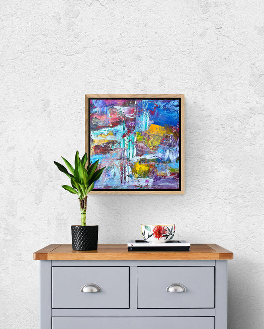 Red Hill - The Silent Red Sentinel | Stretched Canvas Print